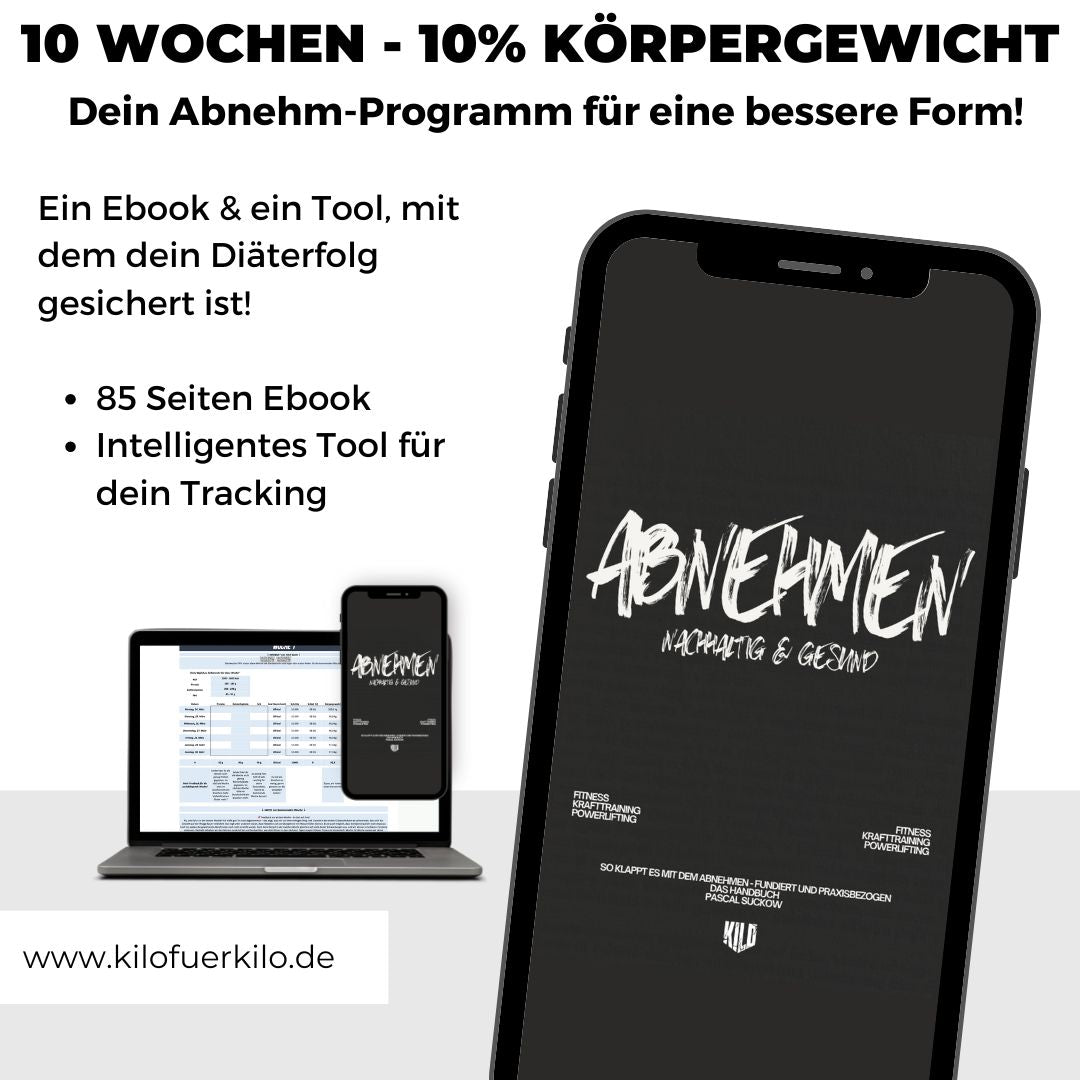 Kilo für Kilo: 10 Wochen - 10% Körpergewicht - Der Cut