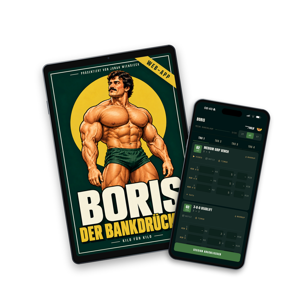 Boris, der Bankdrücker