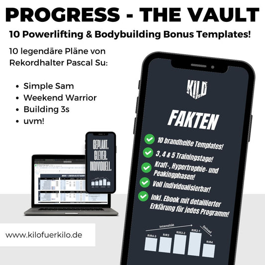 The Vault - Progress-Erweiterung für Hypertrophie und Bodybuilding!